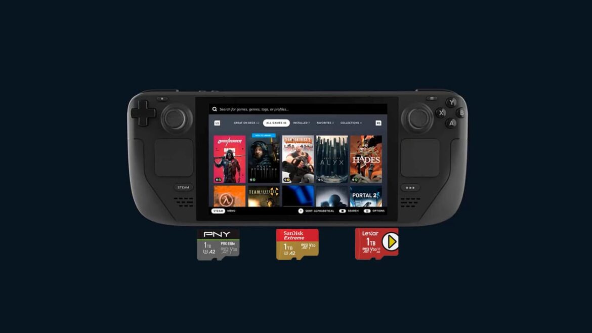 Best Steam Deck SD Memory Card for Gaming