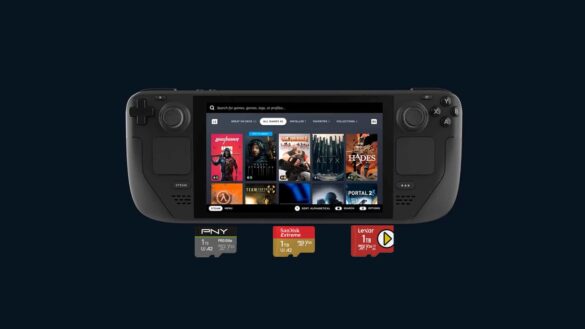 Best Steam Deck SD Memory Card for Gaming
